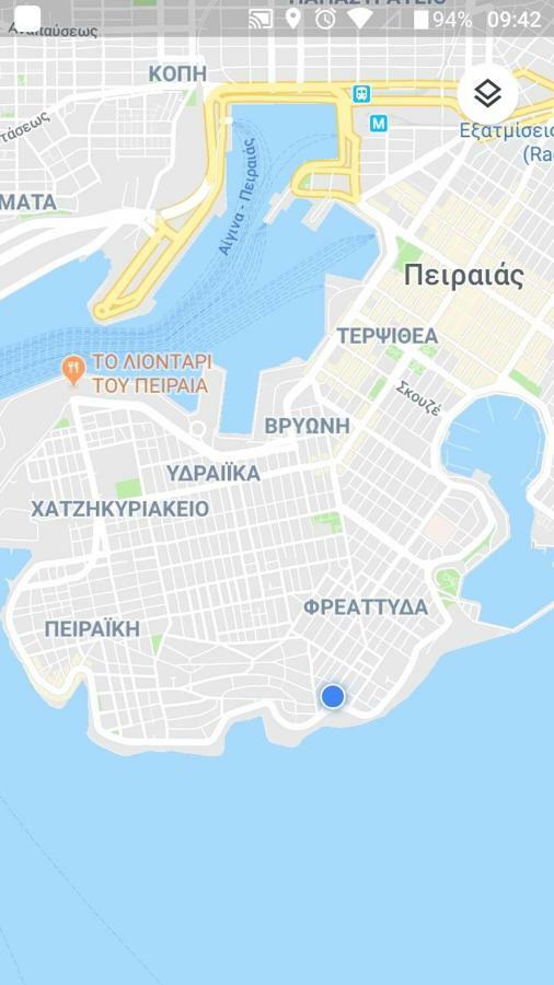 Φωτεινό Διαμέρισμα Πειραιας Pireo Esterno foto